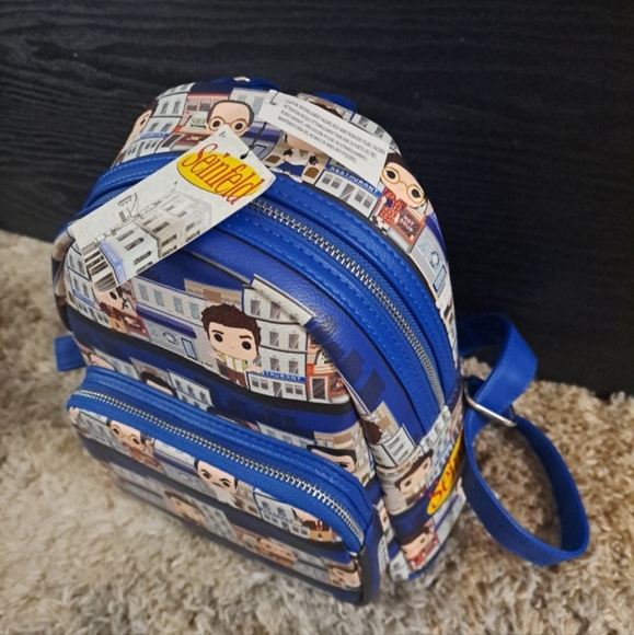 FUNKO POP! SEINFELD MINI BACKPACK AOP NWT - Picture 2 of 8